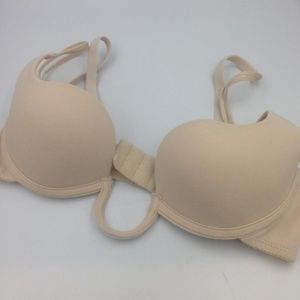 Fashion Forms U Push Bra Size 34B Natural